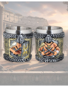 Gladiator Resin Shot Glass (6.5 cm)