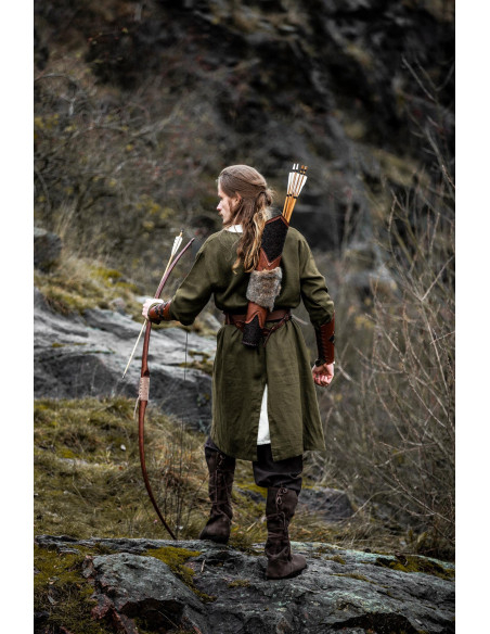 Ansgar Archer Tunic with V-neck, Green