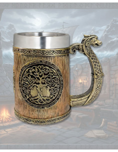 XXL Mug in Resin - Viking Tree Model