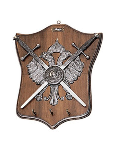 2-headed eagle panoply, keychain