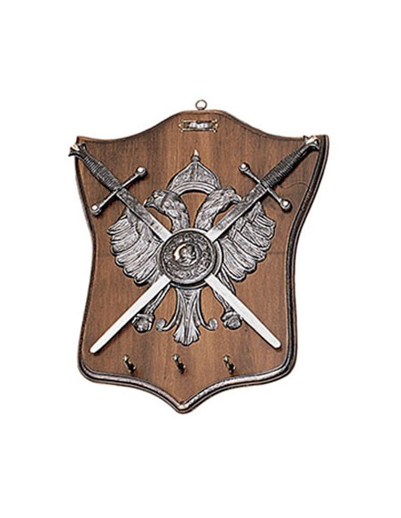 2-headed eagle panoply, keychain