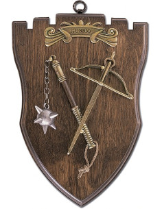 Mace and crossbow panoply