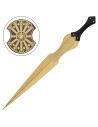 Unofficial replica Achilles Troy sword, with stand