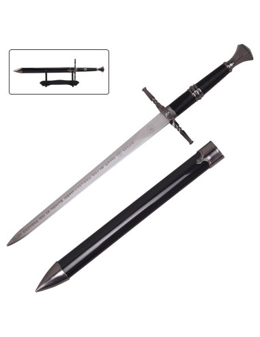 Mini sword Geralt of Rivia Witcher 3, with stand