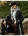 Captain Chad Black Pirate Coat