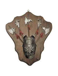 Panoply medieval halberds