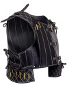 Strigo Medieval Leather Breastplate, Black