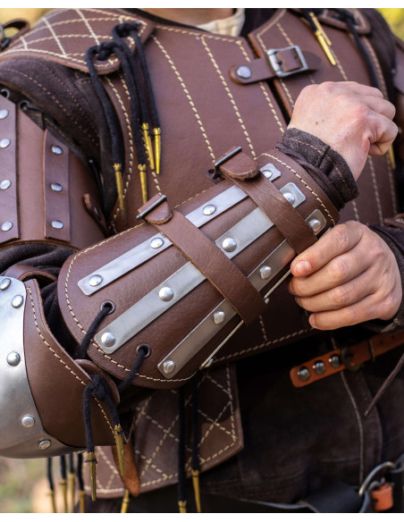 Strigo Medieval Bracelets, Brown