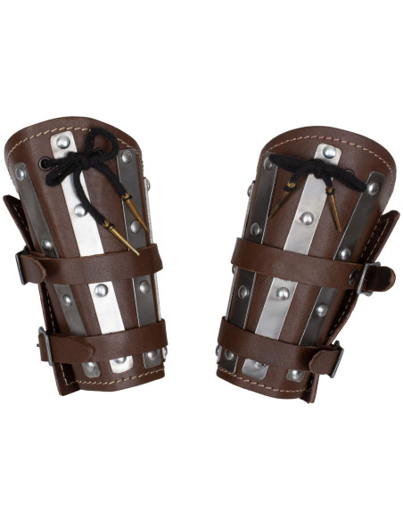 Strigo Medieval Bracelets, Brown