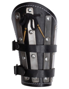Strigo Model Medieval Bracers, Black 2