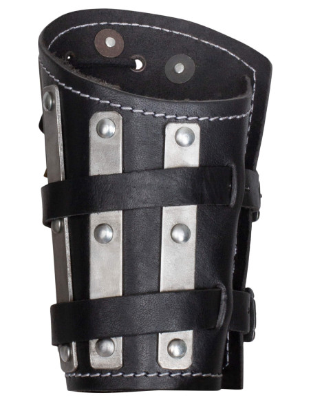Strigo Model Medieval Bracers, Black