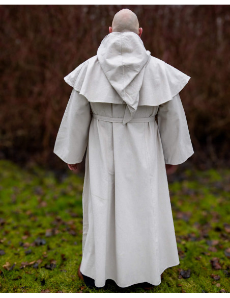 Adson Model Cotton Monk Robe, Natural...