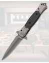 Albainox Tactical Knife with Titanium Finish, 9 cm Blade