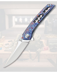3D Decorative Albainox Knife, Frame Lock Mechanism