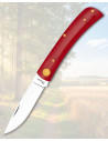 Albainox Red Folding Knife Model Campaña, 6.1 cm Blade