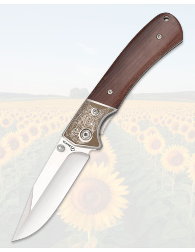 Albainox Pocket Knife, Decorative Steel Bolster