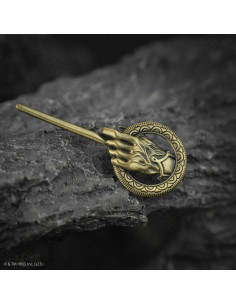 Game of Thrones Brooch Hand of the King Aged Metal