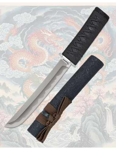 Tactical Japanese Tanto Albainox with Sheath