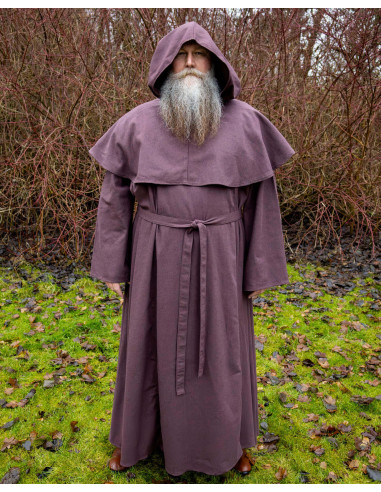 Adson Model Cotton Monk Suit, Brown Color