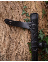 Black wooden scabbard for sword, Eldric model