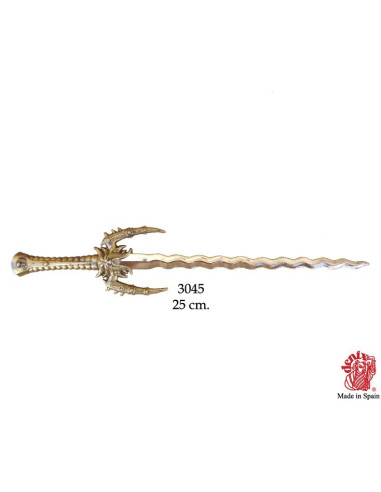 Odin sword letter opener with scabbard