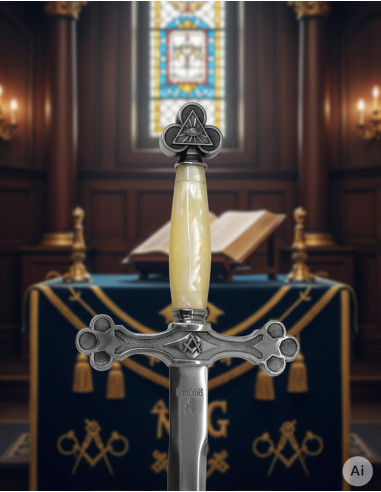 Flaming Masonic Lodge Sword