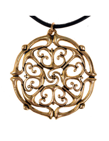 Roman Legionary Pelta Cut-Out Pendant