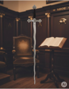 Flaming Masonic Lodge Sword