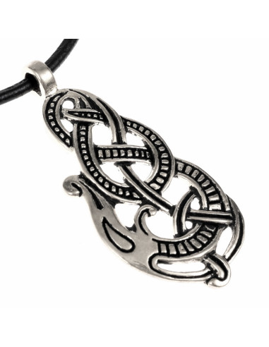 Viking Pendant Midgard Serpent Urnes Style