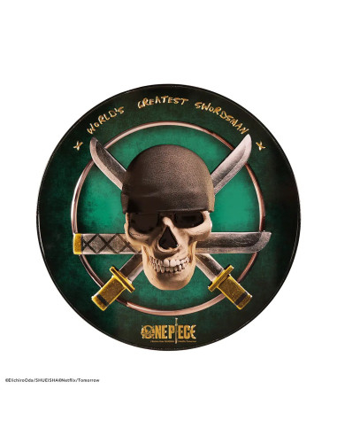 Zoro One Piece Aluminum Round Plate, 30 cm