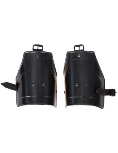 Upper Arm Protectors Model Nova, Blackened Finish
