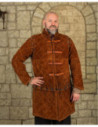 Gambeson in suede model Arthur, light brown.