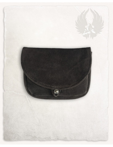 Medieval Belt Bag in Suede, Brown