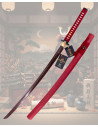 Functional Kuro Kami Katana Model Benibana, Crimson Flower