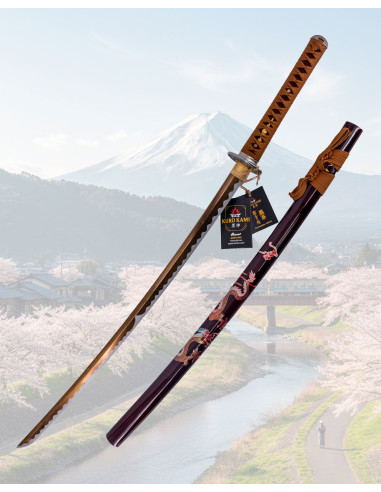 Kuro Kami Fuji No Homura Katana Model KUROCHA
