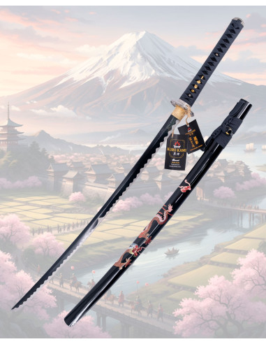 Kuro Kami Fuji No Homura Katana Model KUROKAGE