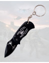 Third Laser-Cut Spider Silhouette Keychain Knife