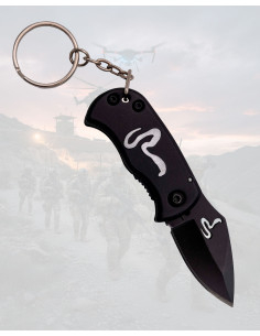 Third Laser-Cut Cobra Silhouette Keychain Knife