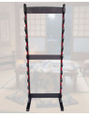 10 Sword Stand, Black Wood