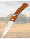 ZX-8CO Lockback knife with cocobolo wood handles and 440C steel blade