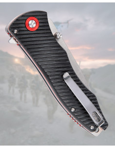 Muela Panzer Knife D2 High Hardness Blade, Micarta Handles 2