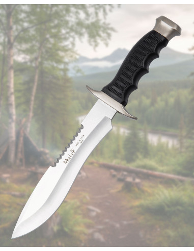 Muela Nitro 42 Knife, Gray Zamak Handle