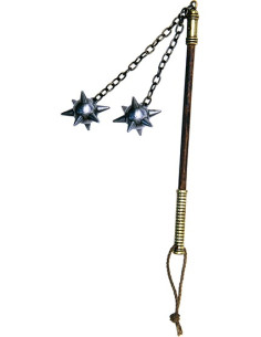 Mini mace 2 heads, long handle