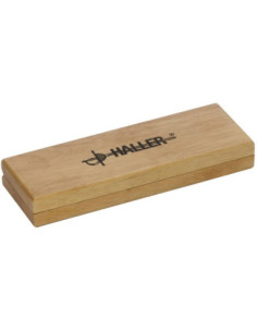 Damascus Steel and Buffalo Horn Pocket Knife 2