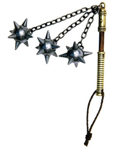 Mini mace 3 heads, medium handle