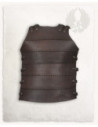 Erend Model Medieval Cuirass in Leather, Brown