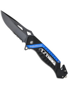 Smith and Wesson Blue Rescue Knife