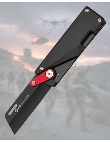 Black Compact Tactical K25 Folding Knife