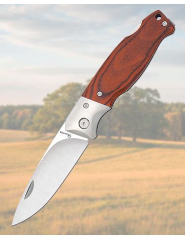 Albainox Red Stamina Folding Knife, 8.4 cm Blade