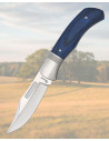Albainox Stamina Blue Handle Folding Knife, 9 cm Blade, Stainless Steel
